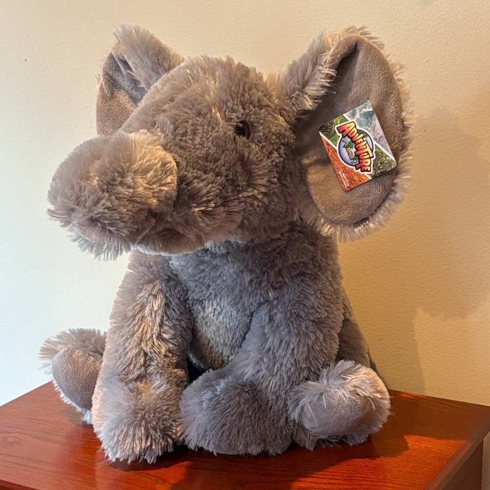 Adventure Planet Plush Elephant Stuffed Animal